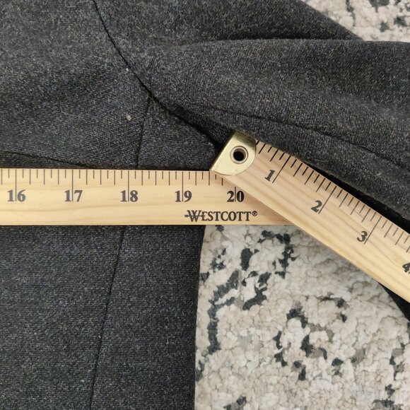 J. Crew Women's Wool Winter Jacket Size M Old Money Quiet Luxury Winter Classic - Picture 7 of 9